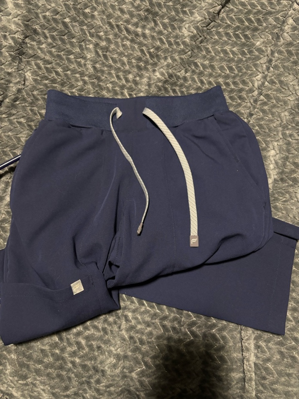 Fabletics Navy Ion Scrub Pant